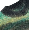 Custom LOGO OEM & ODM Mohair Jacquard Pullover Knit Crew Neck Knitwear Winter Knitted Sweater for Men