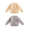 OEM Factory Custom kids Baby Sweater Cardigan Knit Spring Long Sleeve Cardigan Sweater for Baby Girl