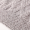 Fall Winter OEM Factory Fashion New Custom Long Sleeve Wool V Neck Gray Women Pullover Knit Sweater