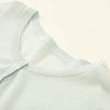 Tencel Linen Blended OEM Factory Custom Long Sleeves Beige Women Ladies Short Slim Knit Sweater Cardigan