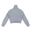 Fall Winter OEM Factory Custom Wool Long Sleeve Women Short Pullover Knit Sweater