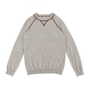 Autumn Winter OEM Factory Custom Gray Long Sleeve Women Pullover Knit Sweater