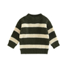 OEM Factory Custom Autumn Winter Crewneck Striped Knitted Baby Kids Boy Pullover Sweater