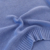 Fall Winter OEM Factory Custom Blue Long Sleeve Women Pullover Knit Sweater