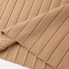 Autumn Winter OEM Custom Long Sleeve Turtleneck Khaki Thick Women Ladies Pullover Knit Sweater